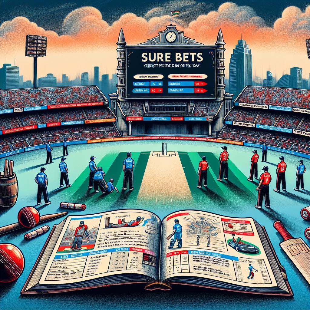 Sure​ Bets - ⁤IPL Cricket Predictions Of The​ Day